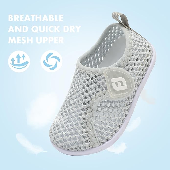 JOINFREE Baby Toddler Water Shoes Boys Girls Sandals Barefoot Kids Breathable Sneakers Shoes for Walking Running