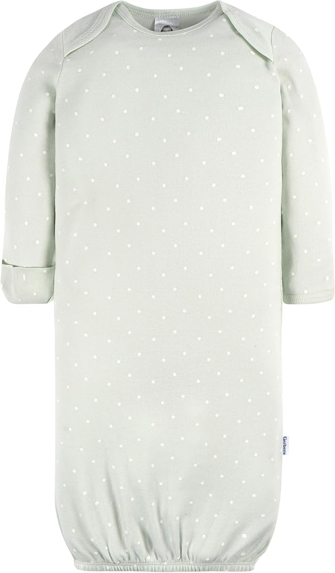 Gerber baby-girls 4-pack Sleeper Gown