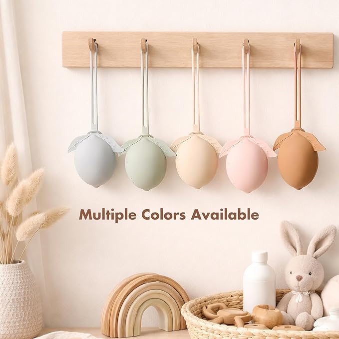 Silicone Pacifier Holder Case Binky Holder Baby Silicone Pacifier Case for Boys Girls Portable Paci Pouch for Newborns 3 Pack-Ivory+Sage+Baby Blue
