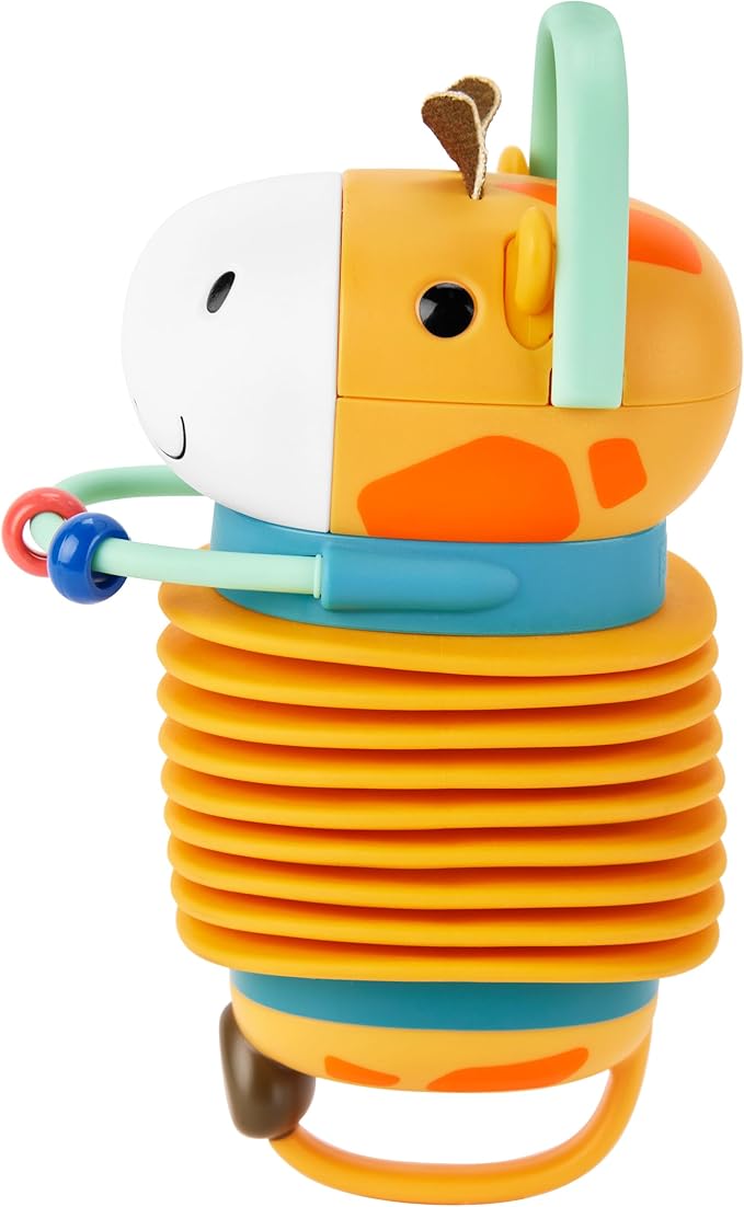 Skip Hop Accordion Musical Baby Toy, Jungle Beats Giraffe, Age 6m+
