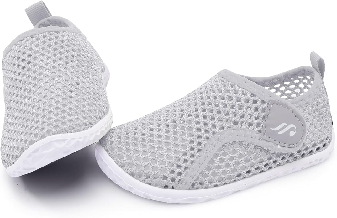 JIASUQI Baby Boys Girls Barefoot Swim Pool Water Shoes Beach Walking Sandals Athletic Sneakers