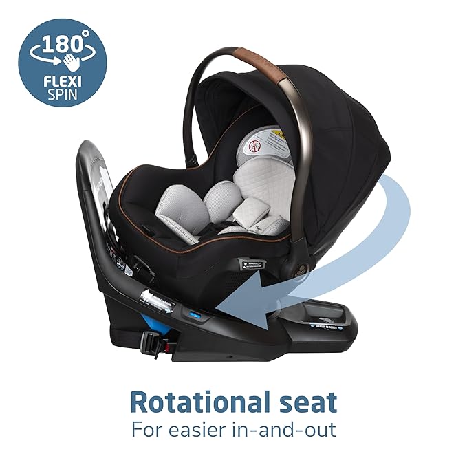 Maxi-COSI Peri 180° Rotating Infant Car Seat, Onyx Sand