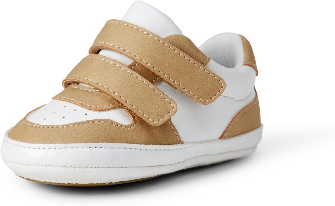 Amazon Essentials Unisex Babies' Hook & Loop Court Sneakers