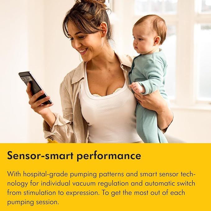 Medela Magic InBra Hands-Free Wearable Breast Pump with Fluidfeel Technology, App Connectivity and Advanced Sensor Control, Ultra-Slim, Ultra-Lightweight, Silent, Hospital-Grade
