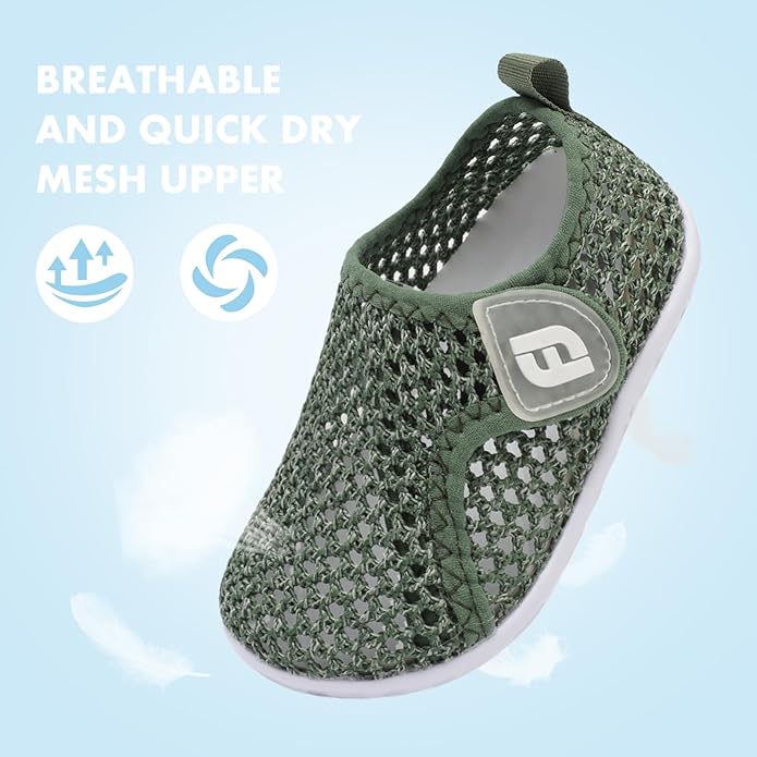 JOINFREE Baby Toddler Water Shoes Boys Girls Sandals Barefoot Kids Breathable Sneakers Shoes for Walking Running