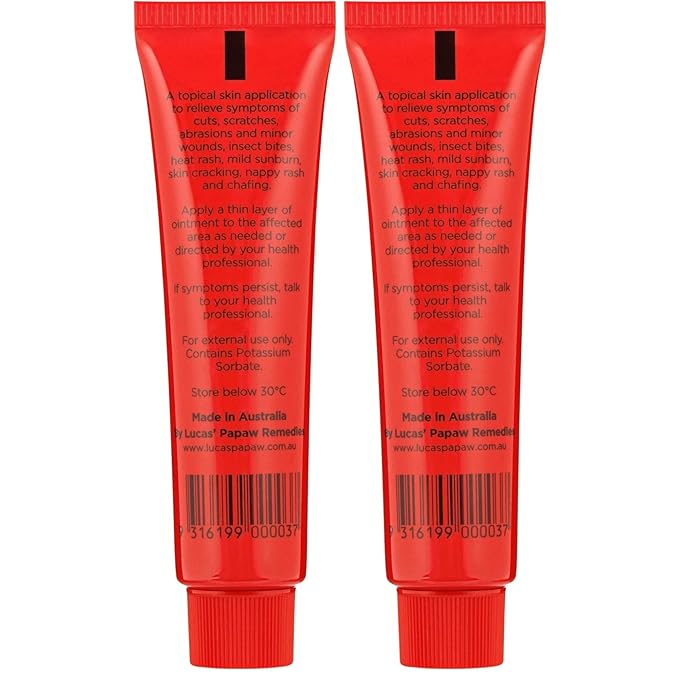 Lucas Papaw Ointment 25g - 2 Pack - Made in Australia