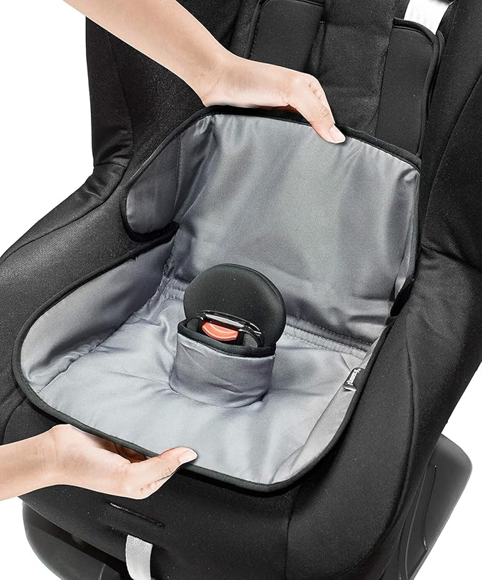 Lynmark® Potty Training Car Seat Protector Cover - Waterproof Soft Piddle Pads for Toddlers and Baby Carseat - Travel-Friendly Universal Washable Liner Mat for Spills, Nappy Leaks, Accidents - Grey