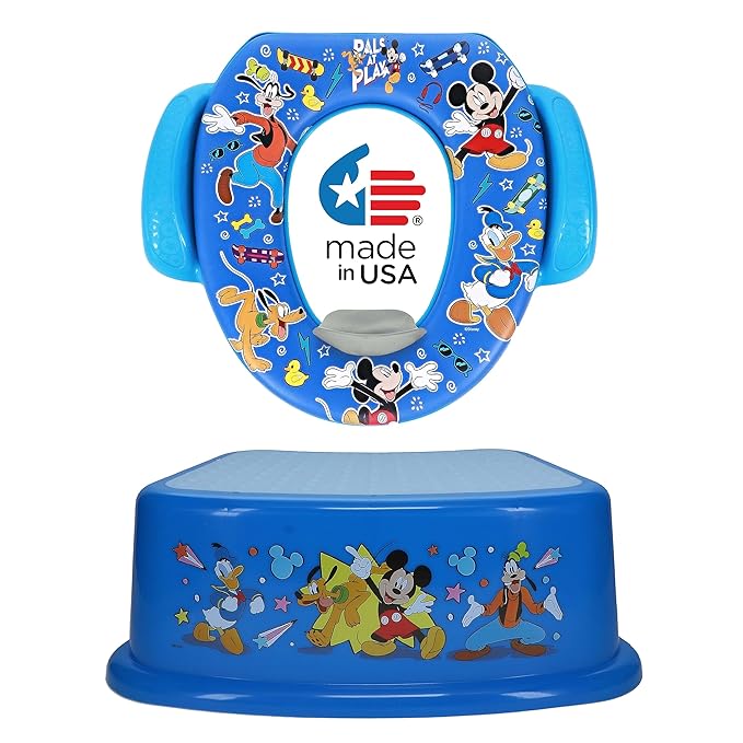 Disney Mickey Mouse "Pals at Play" 2 Piece Essential Potty Training Set