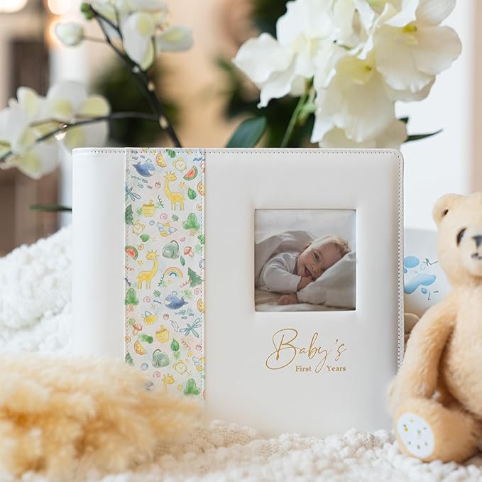 9" x 9" Extra Pages for Photos – Perfect Fit for Yulka Crafts Baby Memory Book “Choose Joy” 9" x 9" | 10 Additional Paper Sheets for Loose-Leaf Baby Photo Album Keepsake Journal - Refill Paper Set