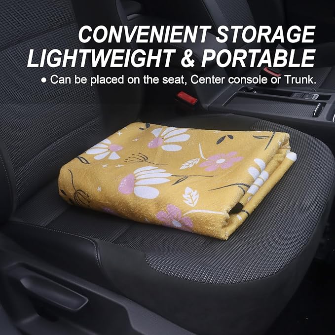 Back Seat Cover Protector for Dogs and Kids, Universal Waterproof Towel Rear Bench Seat Cover for Car, Truck, Van & SUV, Machine-Washable Backseat Car Covers (1pcs Rear Seat)