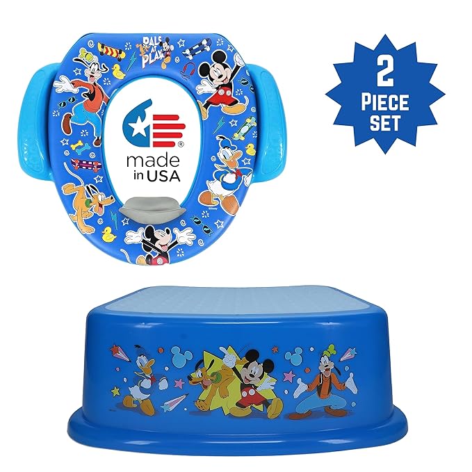 Disney Mickey Mouse "Pals at Play" 2 Piece Essential Potty Training Set