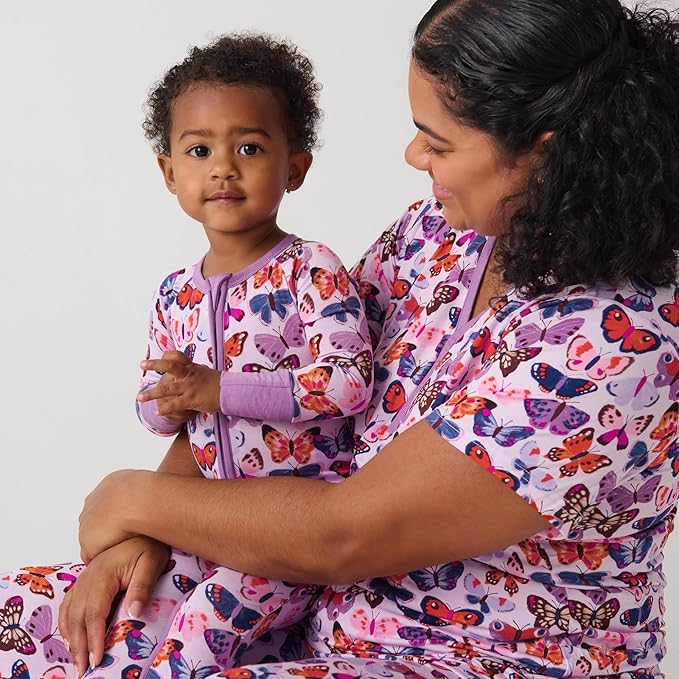 Little Sleepies Pajamas for Baby Boys & Girls, Viscose from Bamboo Baby Pajamas, Preemie & Newborn Sleepers, 2-Way Zipper PJs