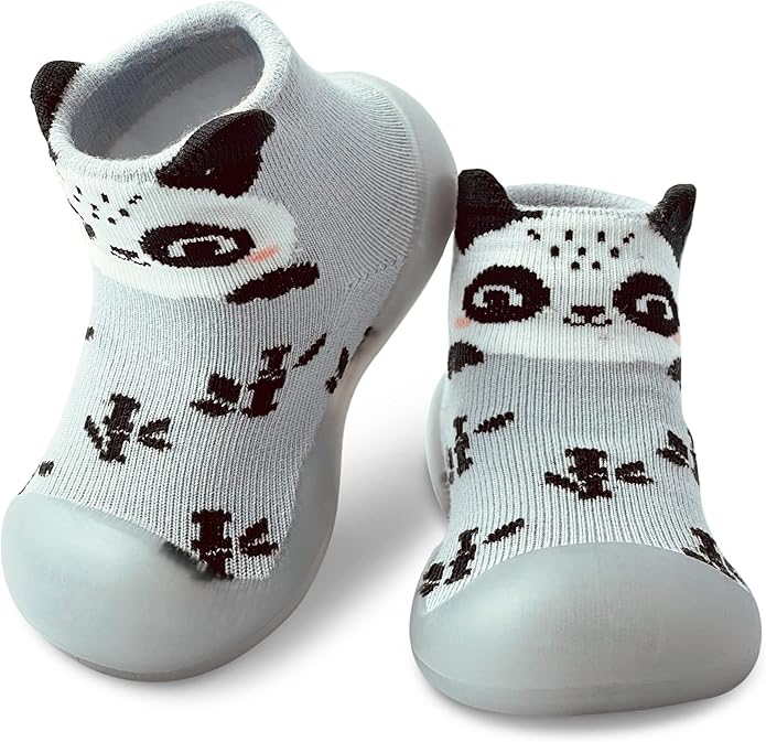 Baby Sock Shoes Boys Girls First Walking Shoes Non-Slip Slippers Soft Sole Sneakers Toddler Infant Babygirl