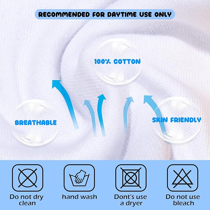BIG ELEPHANT Toddler Training Pants, Soft Cotton Absorbent Training Underwear for Baby Boys & Girls