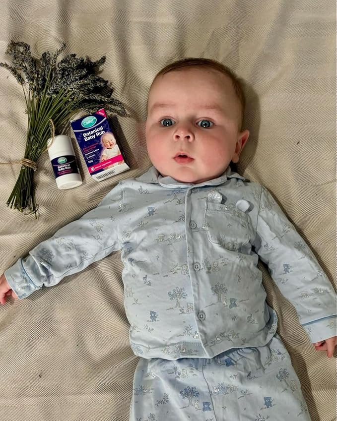Colief Botanical Baby Rub | Natural Chest Rub for Babies | Soothing Lavender & Pine | Convenient Stick Format | Suitable From 3+ Months | 1.05 oz (30 g)