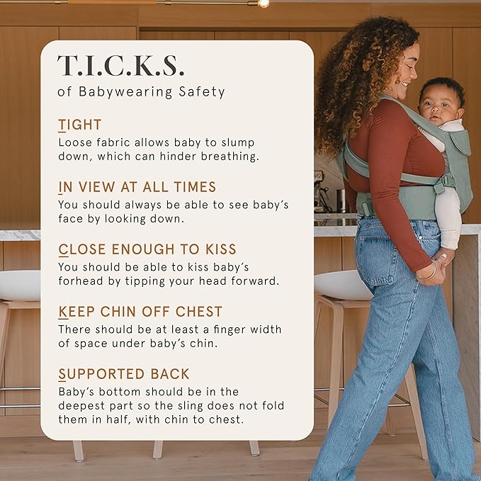 WildBird - Aerial Buckle Carrier - 2-24 Months - Large (L-4XL) Raven - Front or Back Carry - Cross Straps, Lumbar Support, Headrest - Hip Healthy - Baby Carrier - Baby Essentials - New Mom Gifts