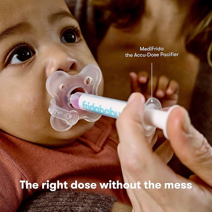 Frida Baby Sick Day Prep Kit- Include NoseFrida Nasal Aspirator/MediFrida Pacifier Medicine Dispenser/Breathefrida Vapor Chest Rub + Snot Wipe/Soothe Stuffy Nose for Babies, 4 Count (Pack of 8)