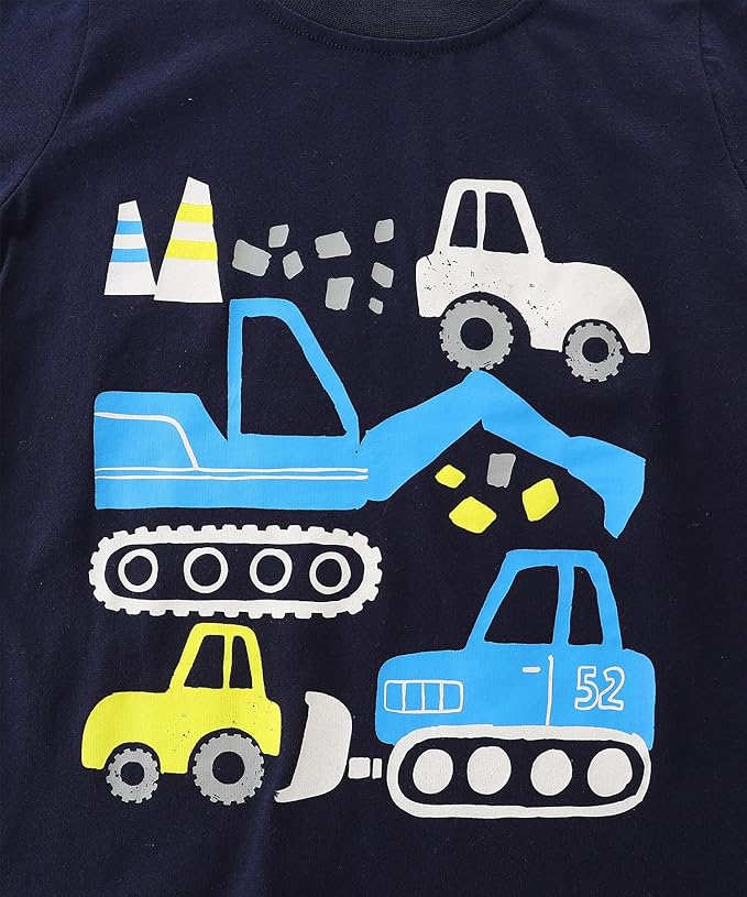 Baby Toddler Boy's Cotton Short Sleeve Tshirt and Short Set