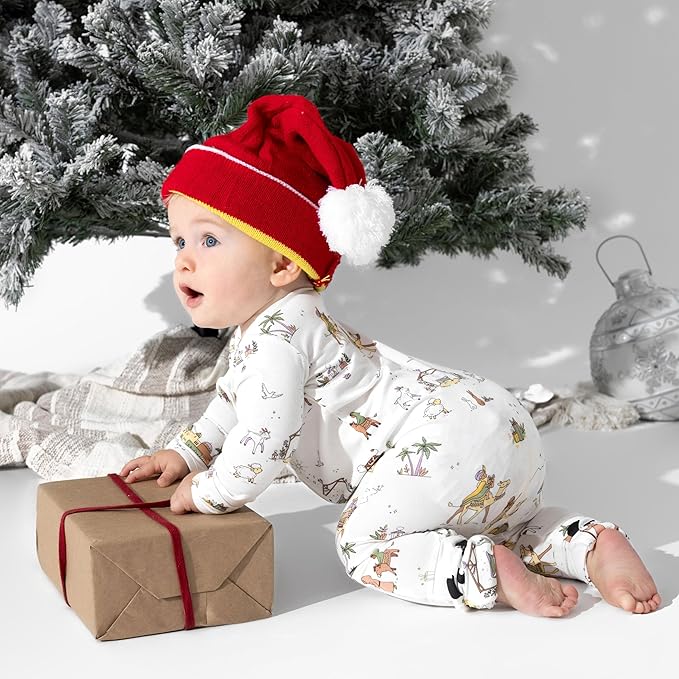 Bellabu Bear Convertible Footies for Baby Boys & Baby Girls, Family Matching Pajamas, Rayon from Bamboo