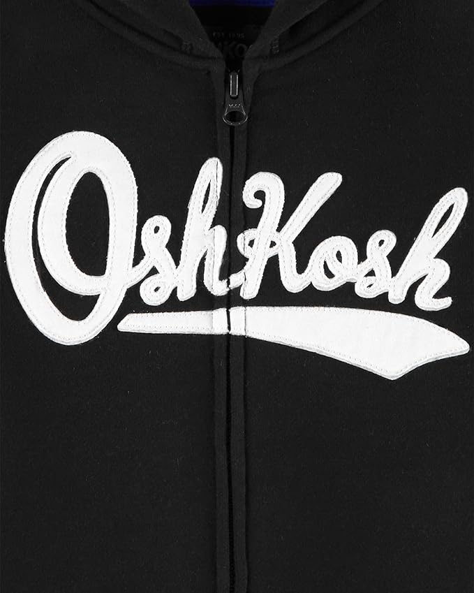 OshKosh B'Gosh Boys' Full Zip Logo Hoodie