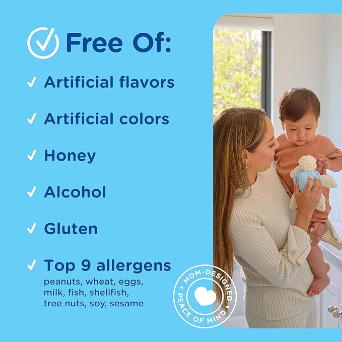 Mommy's Bliss Baby Organic Cough Syrup & Mucus, Day and Night Value Pack with Elderberry, Vitamin C, Organic Honey & Ivy Leaf, 3.34 Fl Oz (Pack of 2)