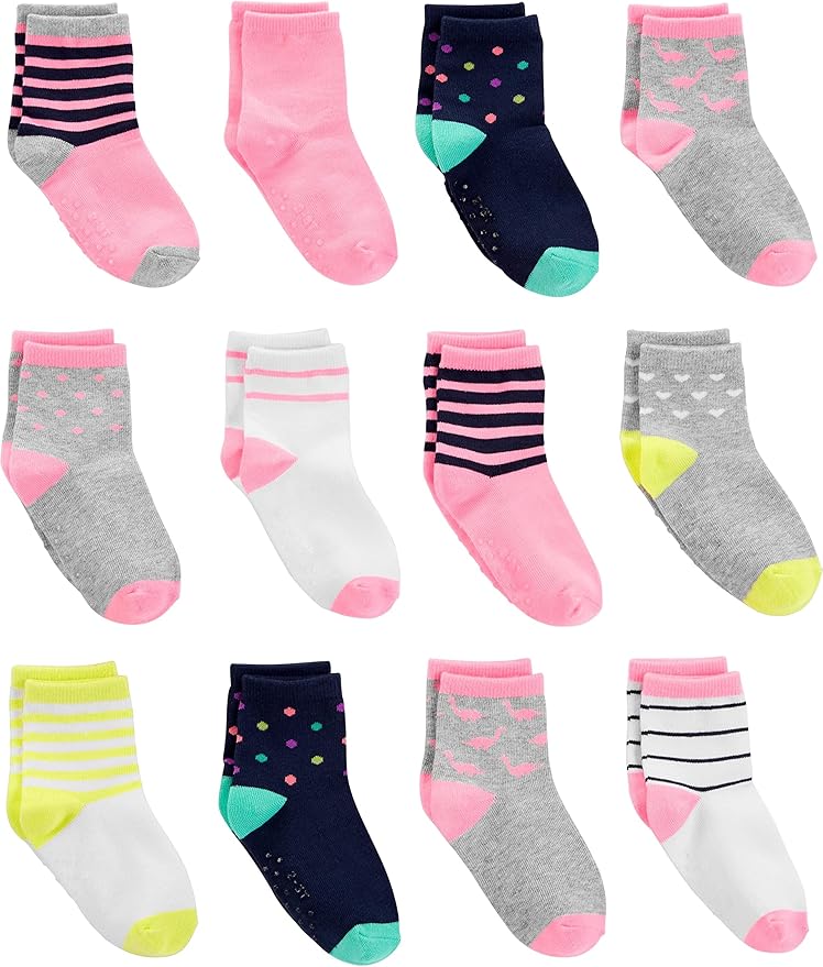 Simple Joys by Carter's baby-boys 12-pack Neutral Sock Low