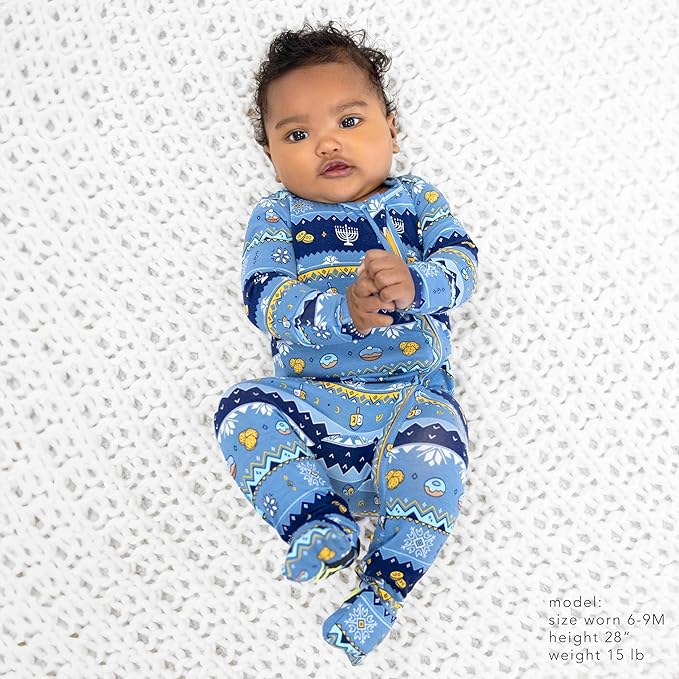 Bellabu Bear Convertible Footies for Baby Boys & Baby Girls, Family Matching Pajamas, Rayon from Bamboo