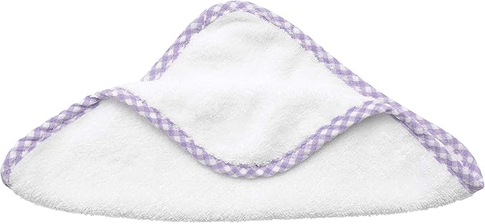 Channing & Yates - Premium Baby Washcloths - (6-Pack) Organic Viscose Made from Bamboo Wash Cloths 2X Thick & Soft - 10 x 10 in - Helps Eczema - Adult Face Washcloths - (Purple on White)