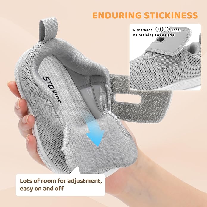Baby Boy Girl Wide Toe Box Shoes Toddler Barefoot Shoe Non-Slip First Walking Infant Sneakers 6 9 12 18 24 Month