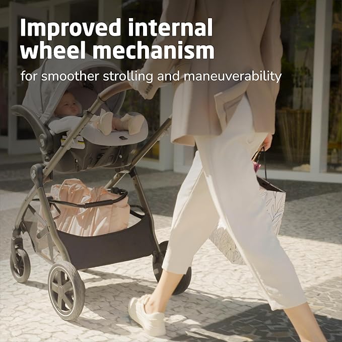 Maxi-COSI Zelia™² Luxe 5-in-1 Modular Travel System, Onyx Sand