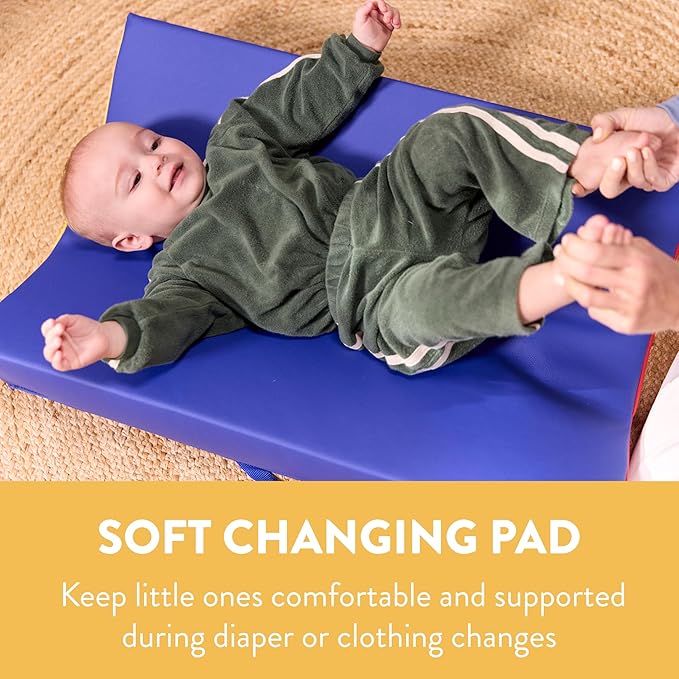 Contoured Portable Baby Changing Pad, Newborn Essentials, Primary