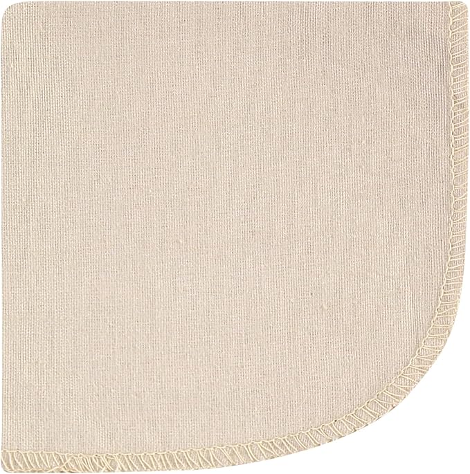 Hudson Baby Unisex Baby Flannel Washcloths, Boy Woodland Pals 12Pk, One Size
