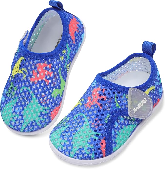 JIASUQI Baby Boys Girls Barefoot Swim Pool Water Shoes Beach Walking Sandals Athletic Sneakers