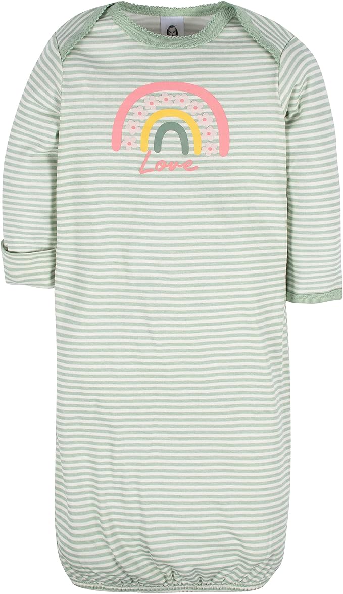 Gerber baby-girls 4-pack Sleeper Gown