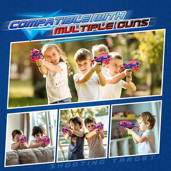 Shooting Toys for 3-12 Year Old Boys with Foam Dart, Shooting Game Toys Gifts for 3-12 Years Old Kids, Targets Toy for Boy Age 4-12, Xmas Gift