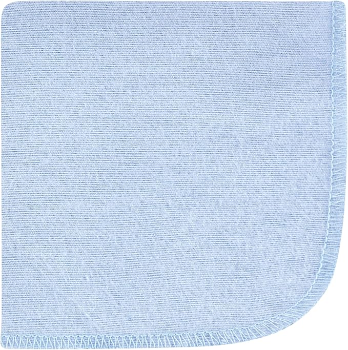 Hudson Baby Unisex Baby Flannel Cotton Washcloths, Unicorns Rainbows 10 Pack, One Size