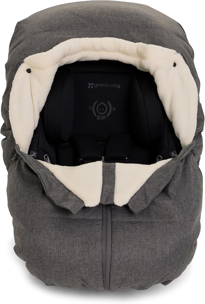 Buntting Bag Compatible with UPPAbaby Aria, Aria V2, Mesa, Mesa V2, Mesa V3 Infant Car Seats, Warm and Ultra-Plush Waterproof car seat Cover, Footmuff, Winter Cover Universal. nfant Car Seats