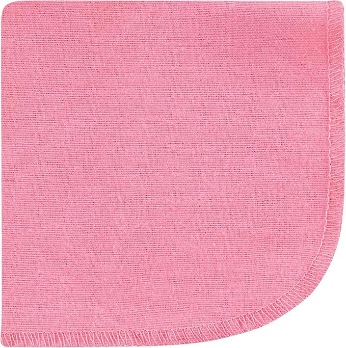 Hudson Baby Unisex Baby Flannel Cotton Washcloths, Butterfly Floral 12 Pack, One Size