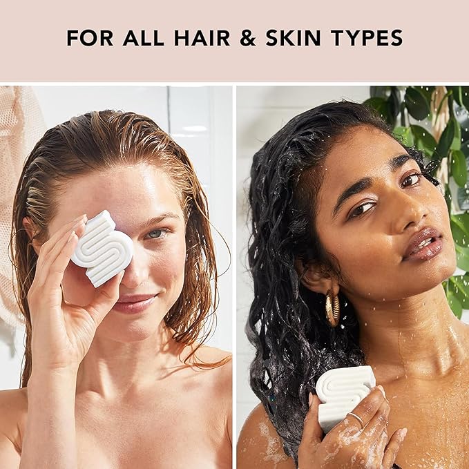 Kitsch 2-in-1 Shampoo Bar and Body Wash - Ultra Sensitive, Vegan & Natural, 5-Ingredient Formula Bar Soap for Hair & Body - Scent-Free, Paraben-Free - For Sensitive Scalp & Skin - 3.2 oz