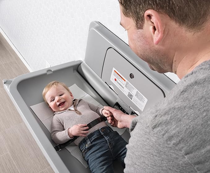 Foundations Disposable, Moisture Resistant, Biodegradable, Baby Changing Station Liner Refills for Commercial Restrooms, Doctor's Offices, Care Centers, 2-ply, 500 Pack, 036-NWL