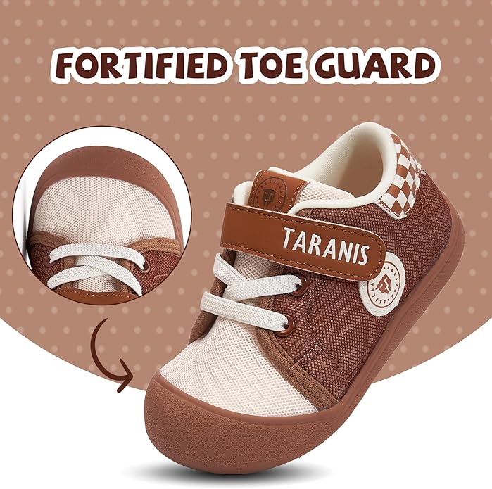 Toddler Shoes Boys Girls Infant Sneakers Non-Slip Rubber Sole Baby Crib First Walker Shoes