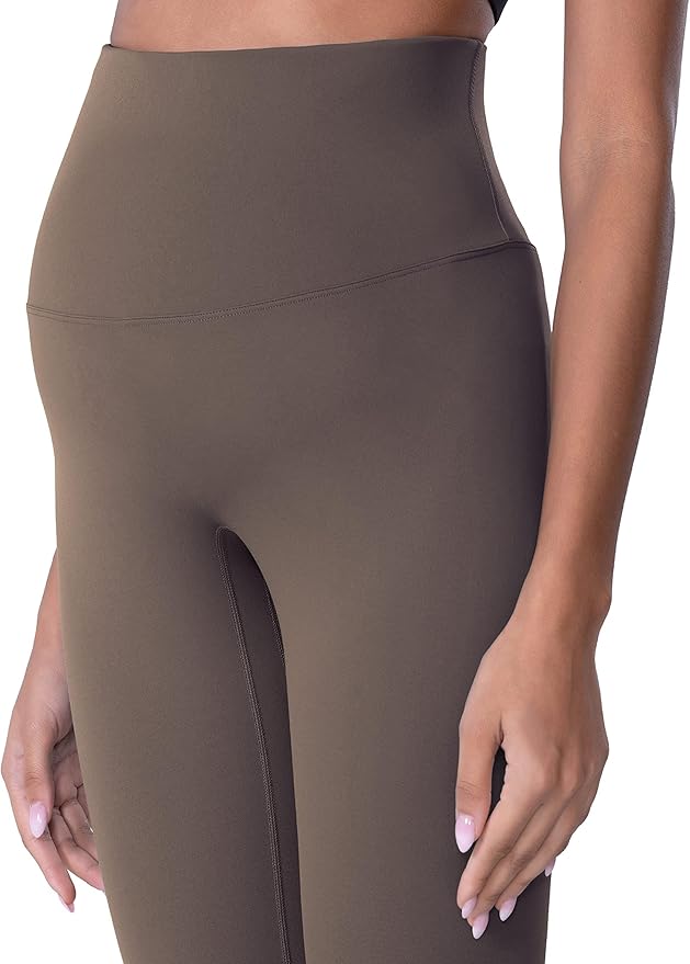 POSHDIVAH Women's Maternity Leggings Over The Belly Pregnancy Yoga Pants Active Wear Workout Leggings