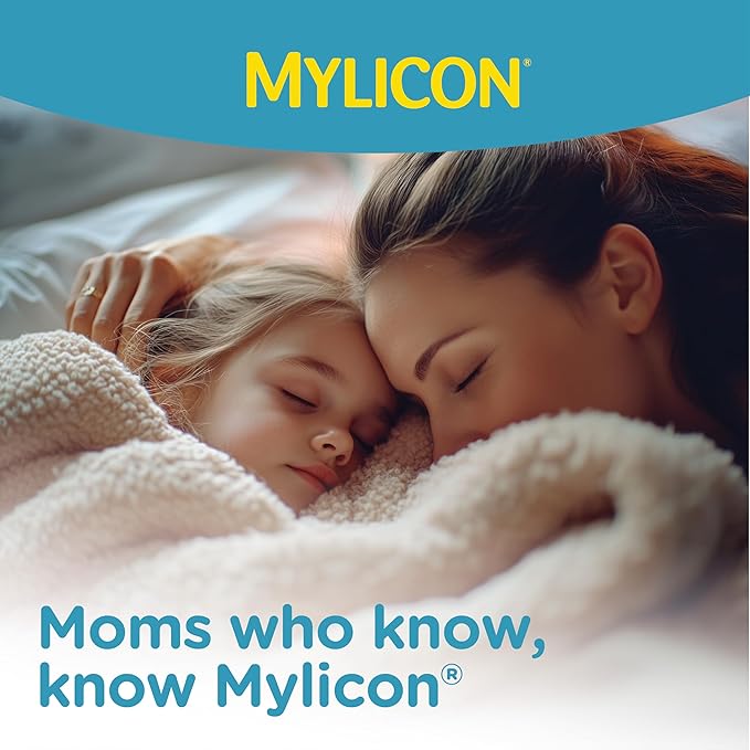 MYLICON Melatonin Gummies + Tummy Relief for Children Ages 3-11 | Helps Relieve Occasional Upset Stomach, Indigestion, Sleeplessness. Mixed Berry Flavor, 50 Count