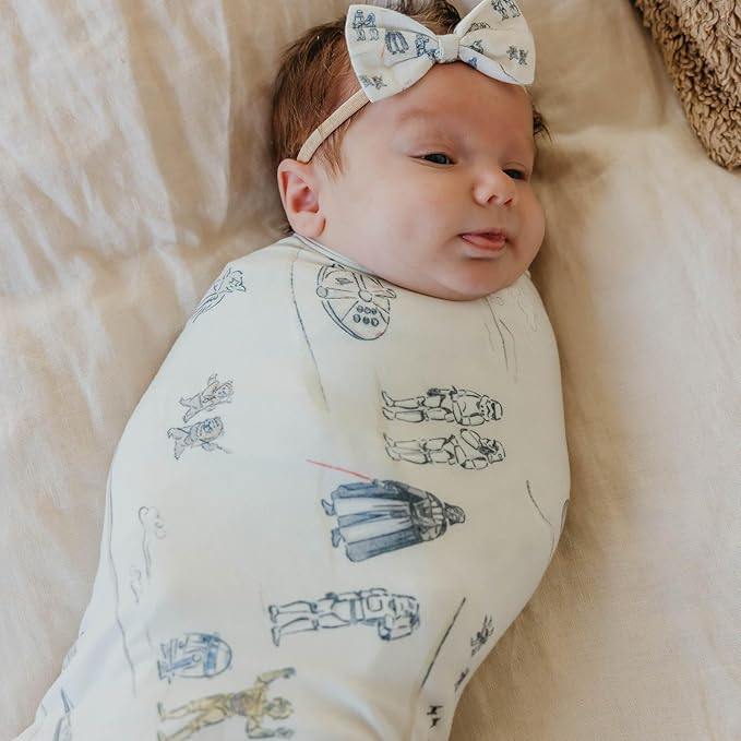 Copper Pearl Large Premium Knit Baby Swaddle Receiving Blanket Tatooine