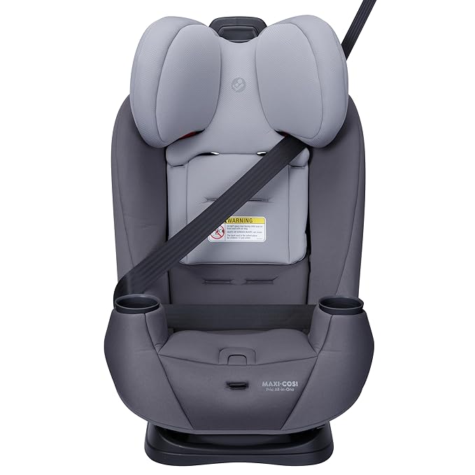 Maxi-Cosi Pria All-in-One Convertible Car Seat, Infant to Toddler Car Seat, Easy-Install Harness, Machine-Washable Cover, 5-100 lbs, Sea Salt