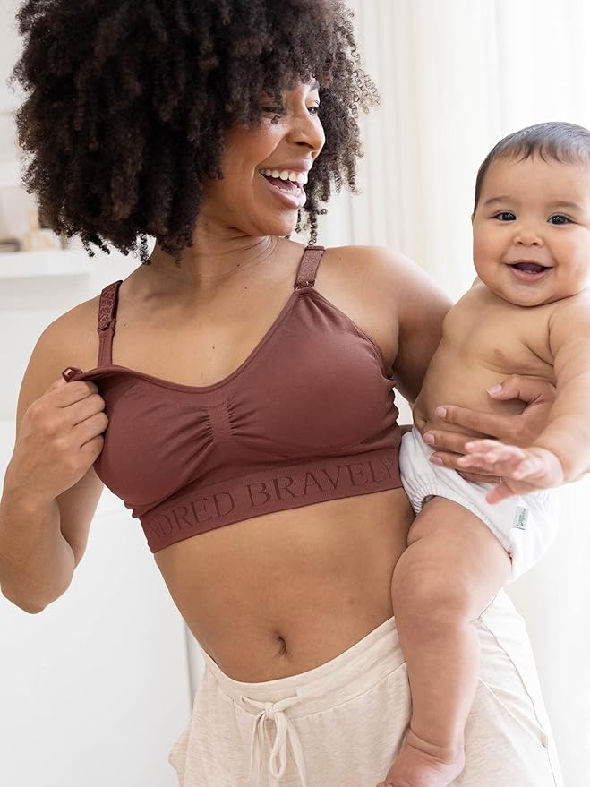 Kindred Bravely Sublime Seamless Nursing Bra | Wireless Maternity & Postpartum Bra