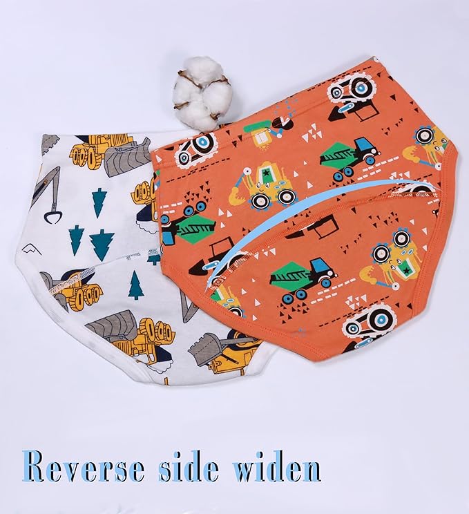 Boboking Boys Training Toddler Underwear Truck Potty Briefs For Boys