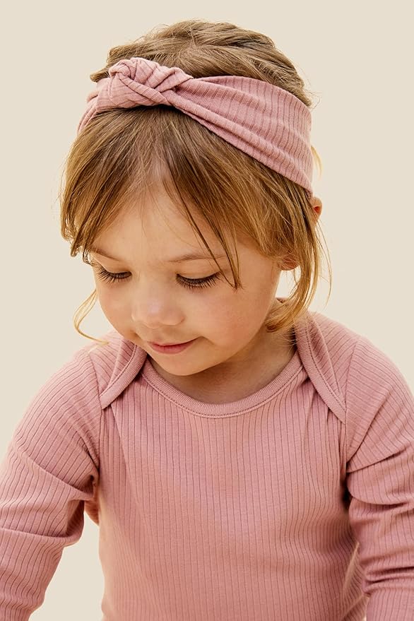 MORI Baby Unisex Long Sleeve Bodysuit Viscose from Bamboo and Organic Cotton - Comfortable Toddler Romper for Boys and Girls