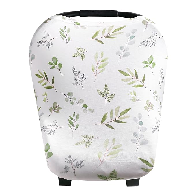 Copper Pearl Multi-Use Cover: Car Seat Covers, Nursing Cover, and Stroller Cover for Sun - Stretchy Fabric, All-Season Use, Stylish Designs, Easy Access for Moms - Haven