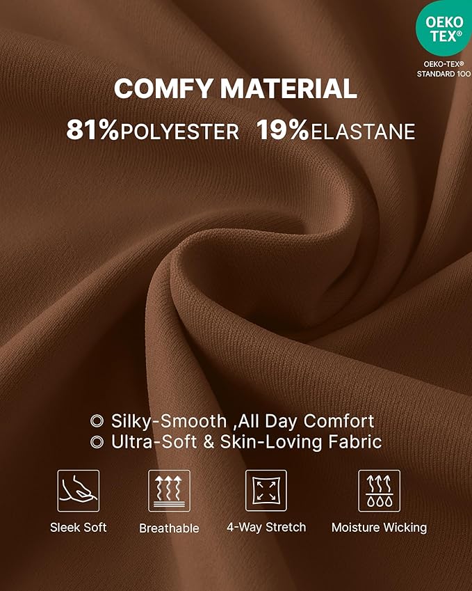 G4Free Maternity Pants Over The Belly Yoga Dress Work Pregnancy Pants Stretchy Lounge Wide Leg Trousers with Pockets
